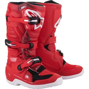 Vaikiški motociklininko batai Alpinestars Tech 7 S Red