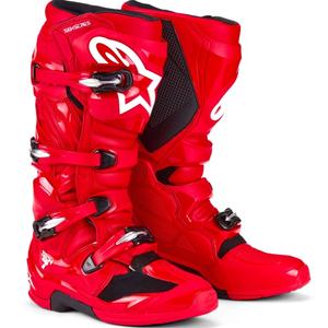"Alpinestars Tech 7" motociklininkų batai Raudona