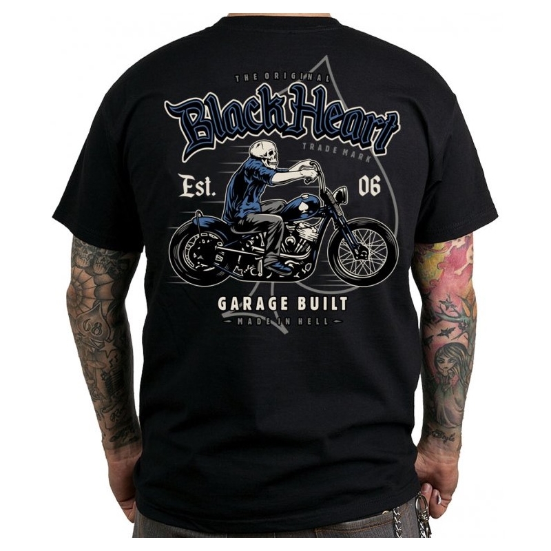 Pánské triko Black Heart Outcast výprodej