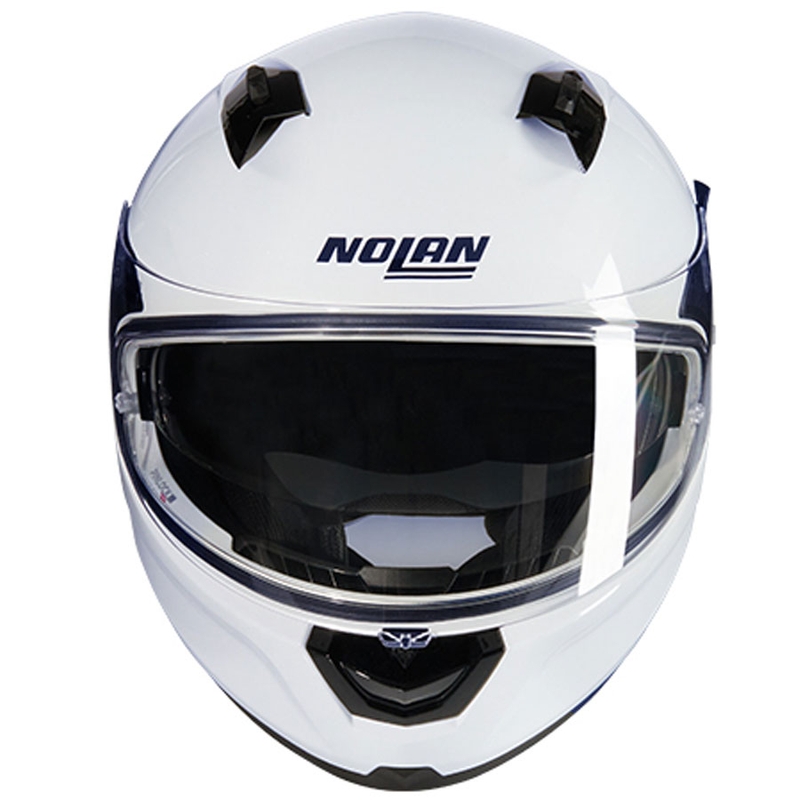 Nolan N60-6 Classico uždaras motociklo šalmas, baltas