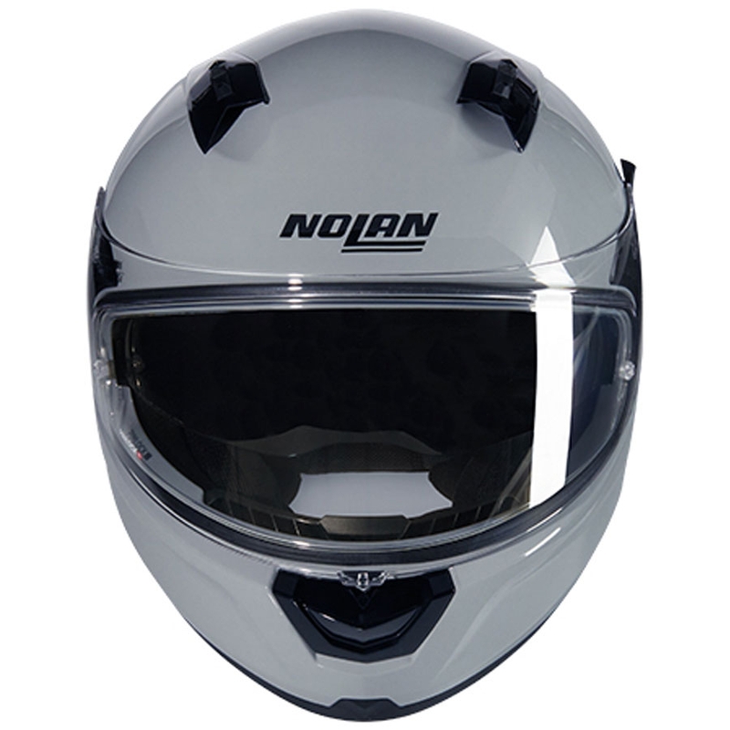 Nolan N60-6 Classico uždaras motociklo šalmas, blizgus pilkas