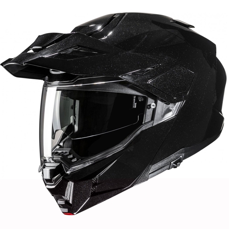 HJC i80 Solid metallic black flip-up motociklininko šalmas