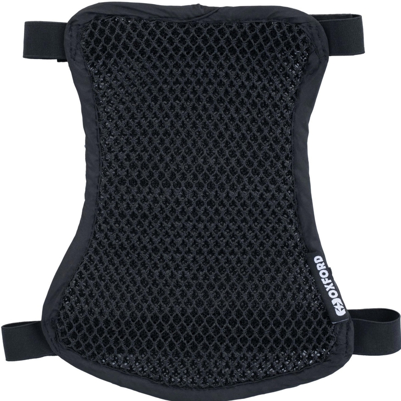 Ventiliacijos kilimėlis virš keleivio sėdynės ir „Oxford Cool Seat Pillon And Enduro“ juodos spalvos