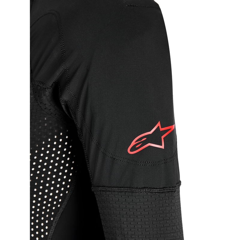 „Alpinestars TECH-AIR®10 V2“ oro pagalvių sistema, juoda-raudona-pilka