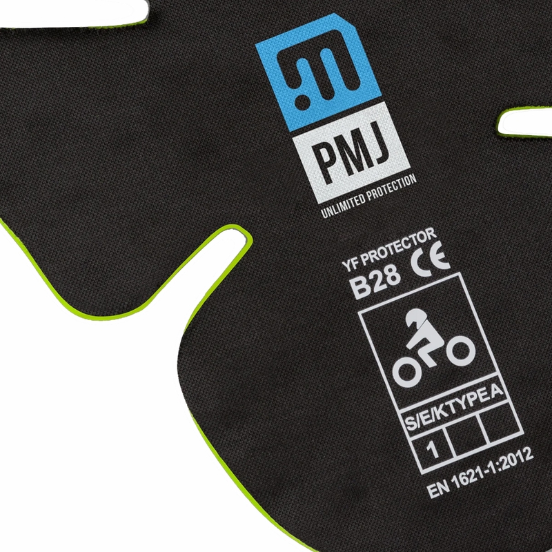 PMJ EXA PRO motociklo pečių ir alkūnių apsaugos, žalios išpardavimas