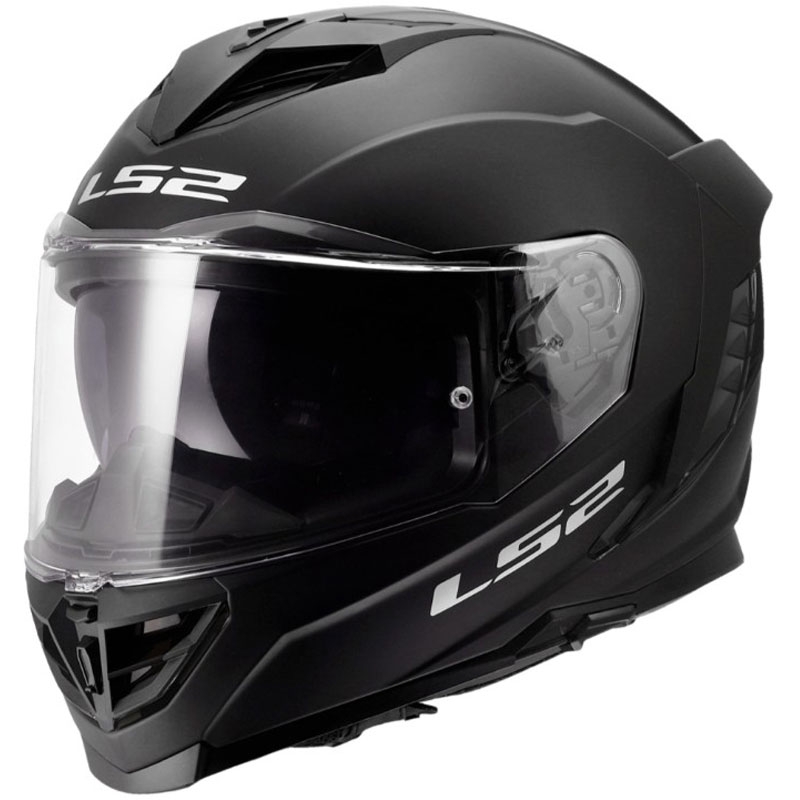 Uždaras motociklo šalmas LS2 FF818 Storm III, matinė juoda