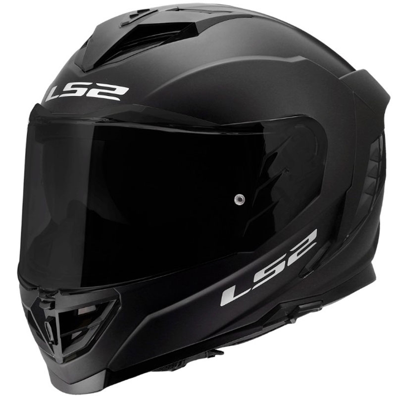 Uždaras motociklo šalmas LS2 FF818 Storm III, matinė juoda