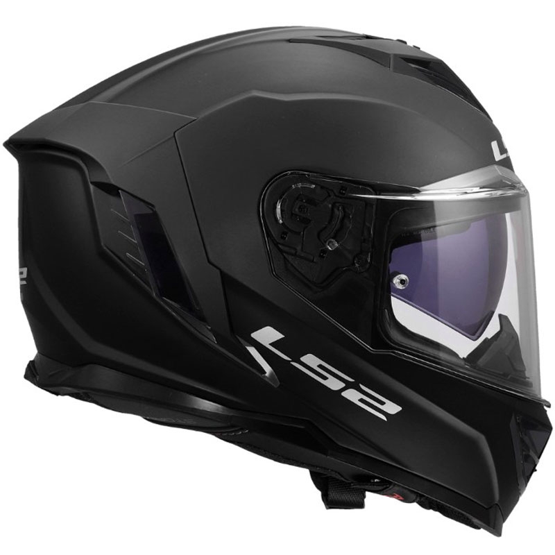 Uždaras motociklo šalmas LS2 FF818 Storm III, matinė juoda