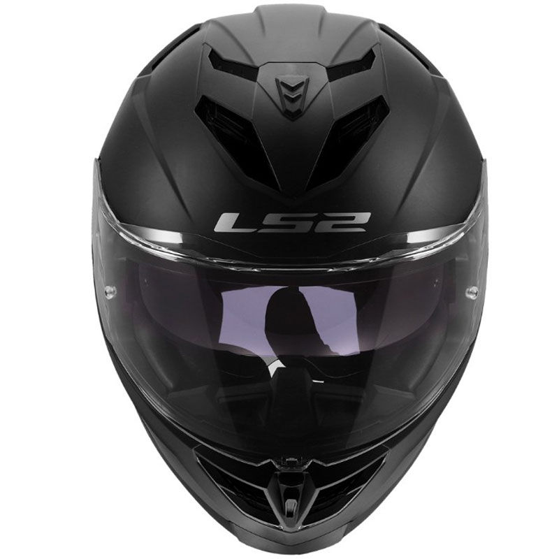 Uždaras motociklo šalmas LS2 FF818 Storm III, matinė juoda