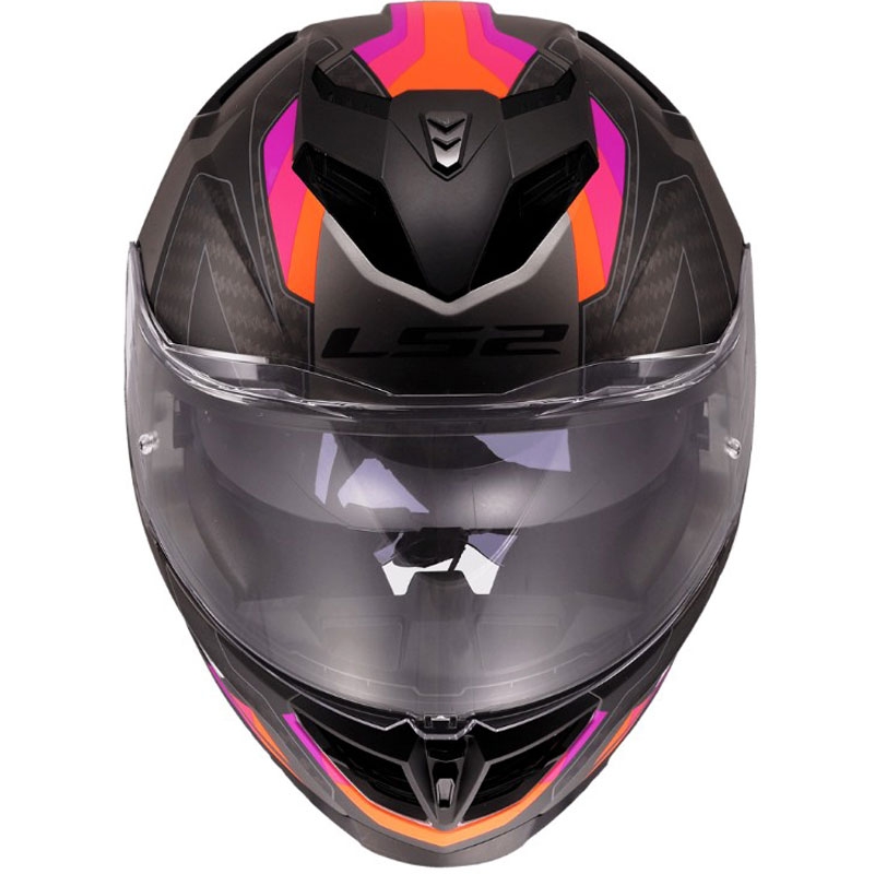 Uždaras motociklo šalmas LS2 FF818 Storm III Sports matinės violetinės spalvos