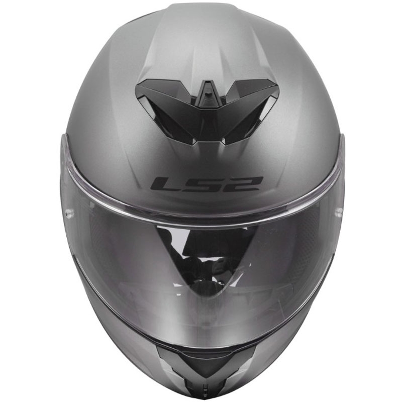 LS2 FF820 Rapid III Solid uždaras motociklo šalmas matinės titano spalvos