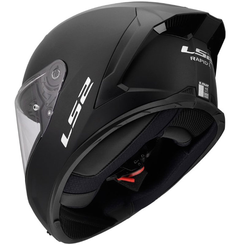 Uždaras motociklo šalmas LS2 FF820 Rapid III Solid matinė juoda