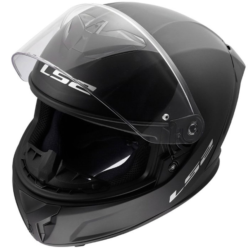 Uždaras motociklo šalmas LS2 FF820 Rapid III Solid matinė juoda