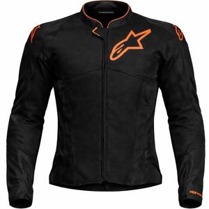 Alpinestars Viper Air V4 juoda-fluo raudona motociklininko striukė
