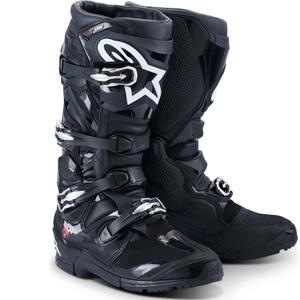 Alpinestars Tech 7 Enduro Drystar motociklo batai juodi
