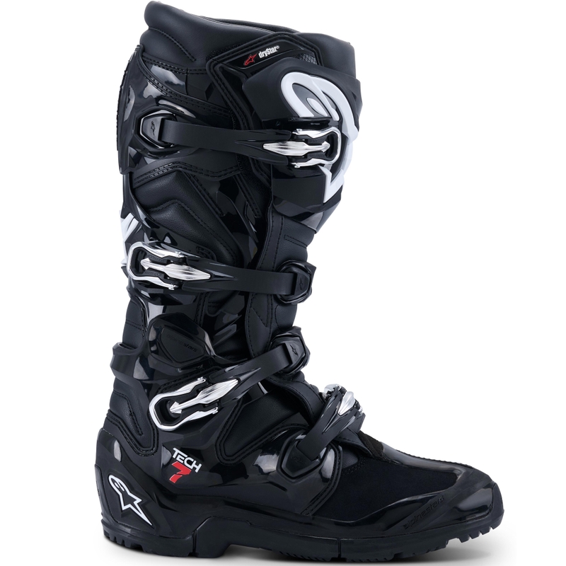 Alpinestars Tech 7 Enduro Drystar motociklo batai juodi