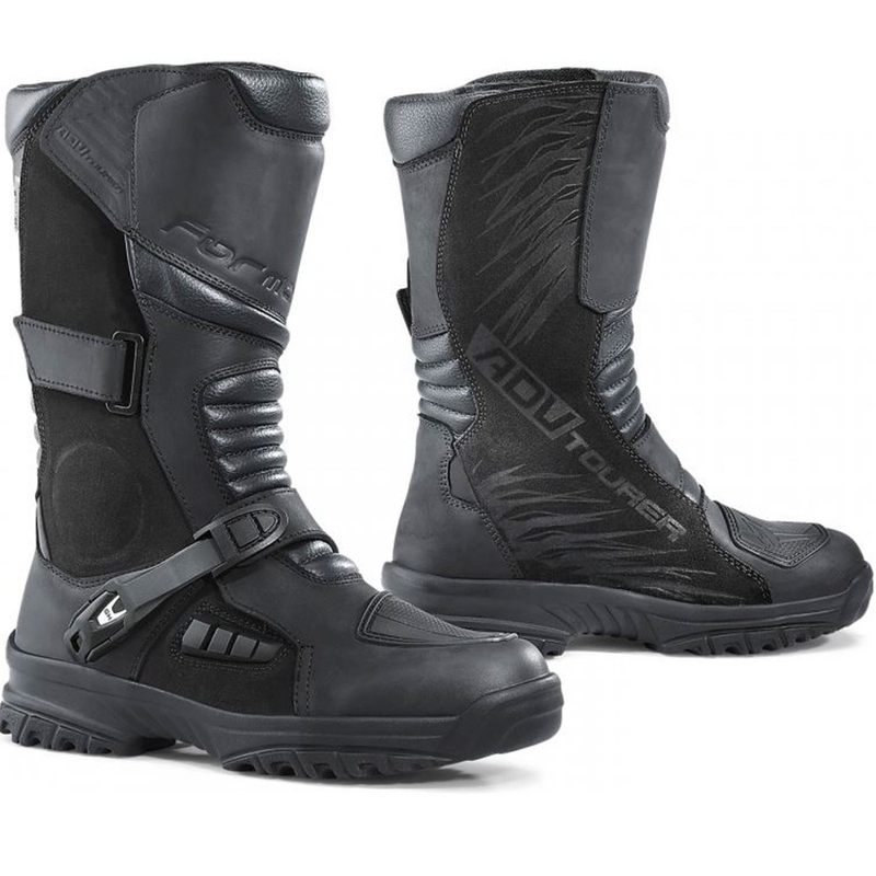 "Forma ADV Tourer WP" juodi motociklininko batai