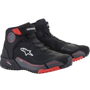 Alpinestars CR-X Drystar Honda Collection juodai-raudonai-pilki motociklininko batai