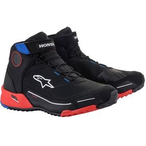 "Alpinestars CR-X Drystar Honda Collection" juodai-raudonai-mėlyni motociklininko batai