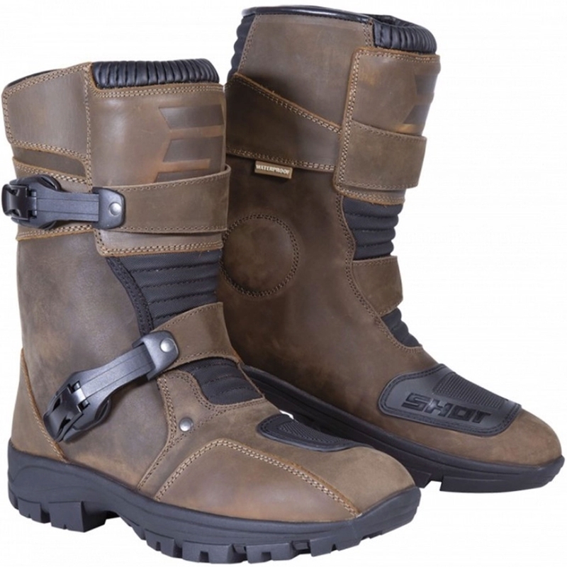 Moto batai Shot ATV 2.0 brown
