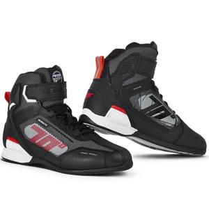 Motociklininko batai SEVENTY DEGREES SD-BR2 Veloce juoda-raudona