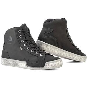 Eleveit ANTIBES WP FULL LEATHER motociklininko batai tamsiai pilki
