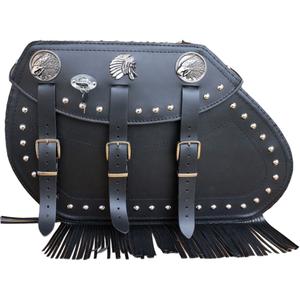 Odiniai motociklų krepšiai RSA S771 juodi