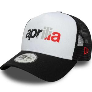 Aprilia 9forty Be A Racer kepuraitė su logotipu juoda-balta
