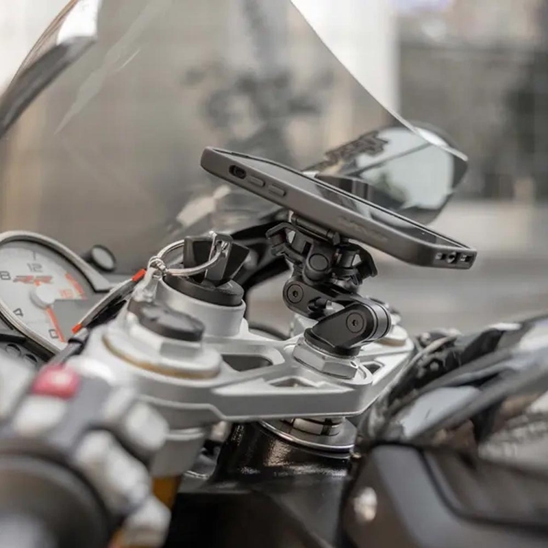 „Quad Lock®“ vairo kolonėlės laikiklis, juodas
