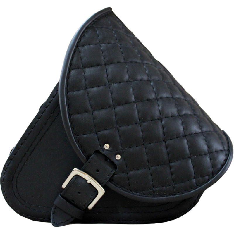 Odinis motociklo krepšys RSA S592 HD Softtail, juodas