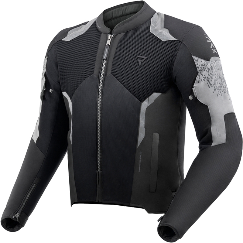 Rebelhorn Jax juoda ir pilka motociklininko striukė
