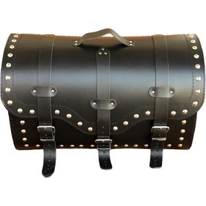 Odinis motociklo dėklas su spyna ir kniedėmis RSA K155 juodas