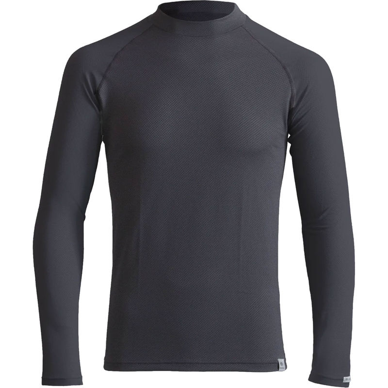 Termo marškinėliai nanosilver® Raglan antracito pilkos spalvos - ilgomis rankovėmis
