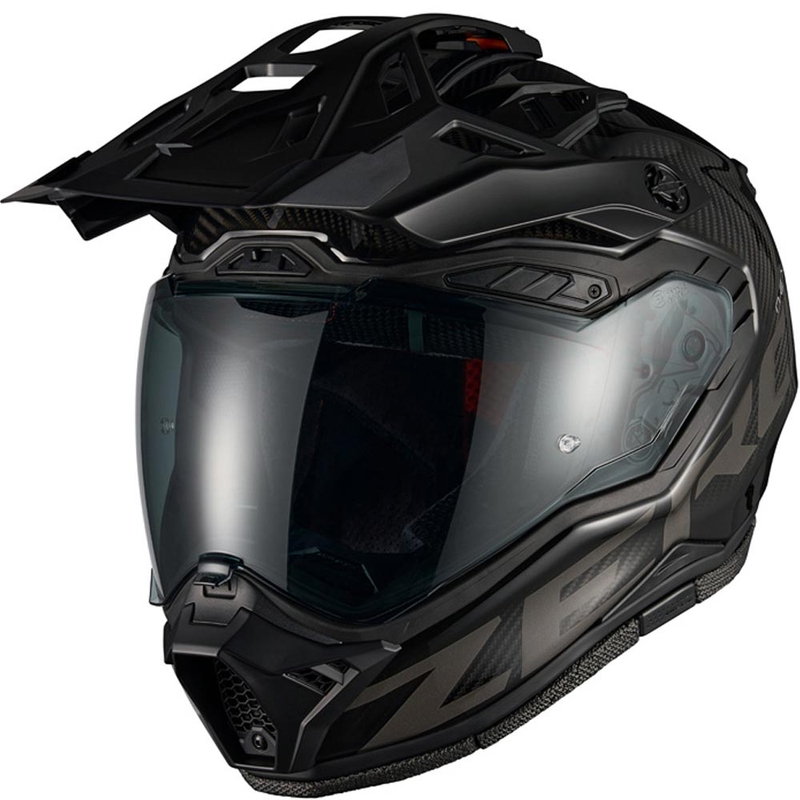Enduro motociklo šalmas Nexx X.Rally Zero PRO anglies juodumo