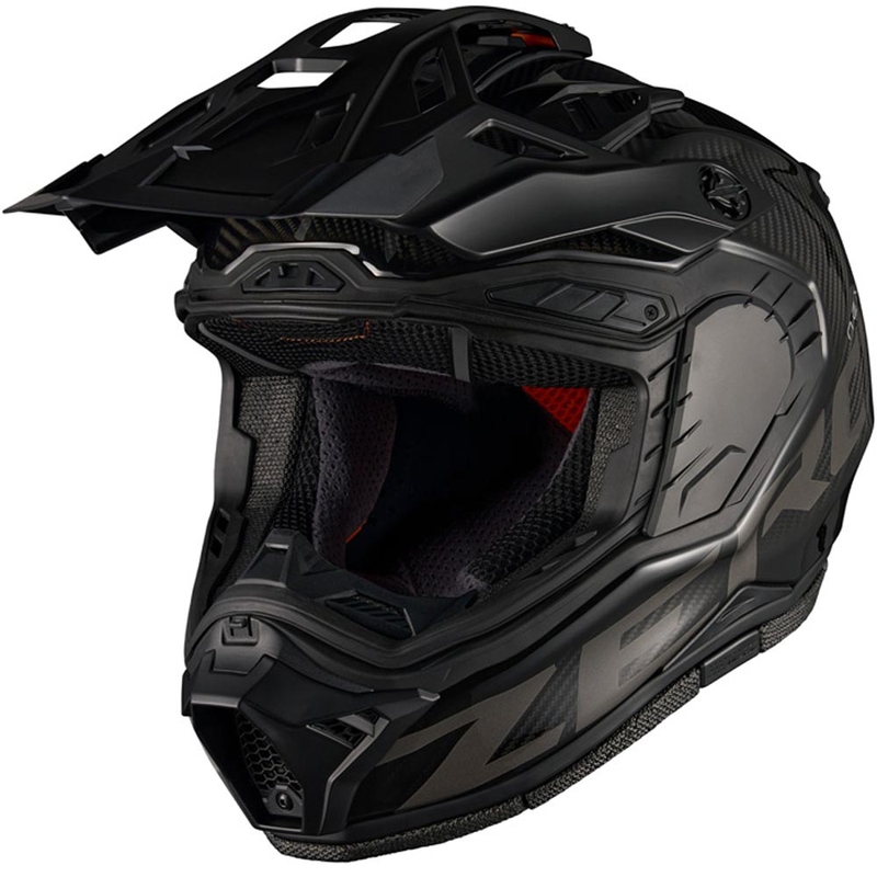 Enduro motociklo šalmas Nexx X.Rally Zero PRO anglies juodumo