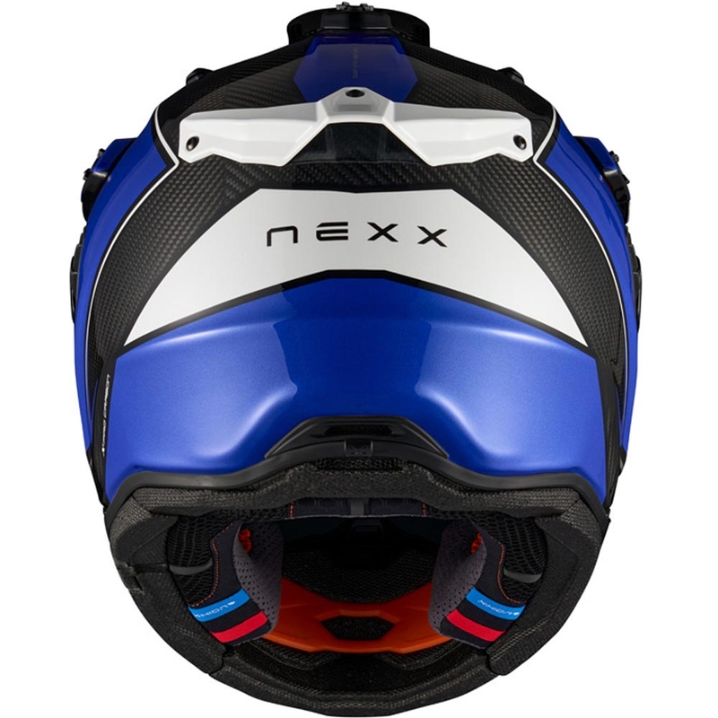Enduro motociklo šalmas Nexx X.Rally Raid mėlynai baltas