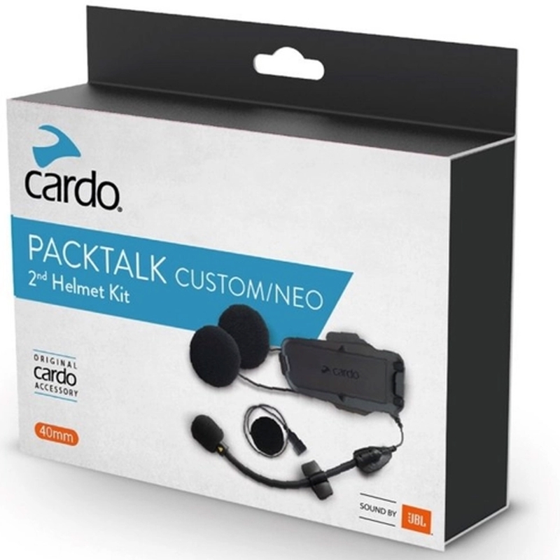 "Bluetooth" domofonas CARDO PACKTALK NEO/CUSTOM garso rinkinys JBL