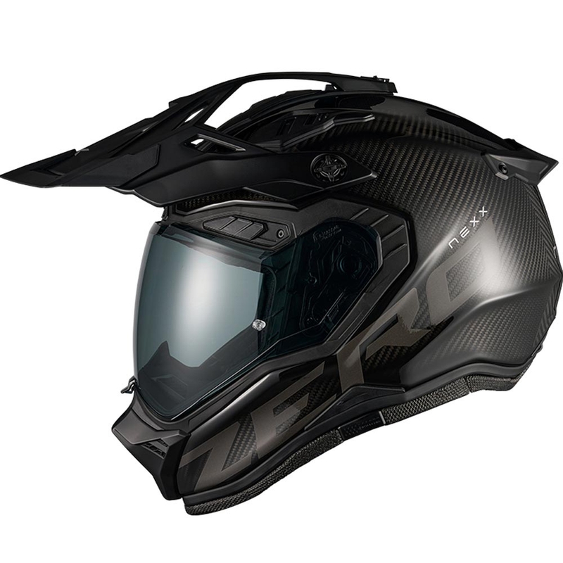 Enduro motociklo šalmas Nexx X.Rally Zero PRO juodas