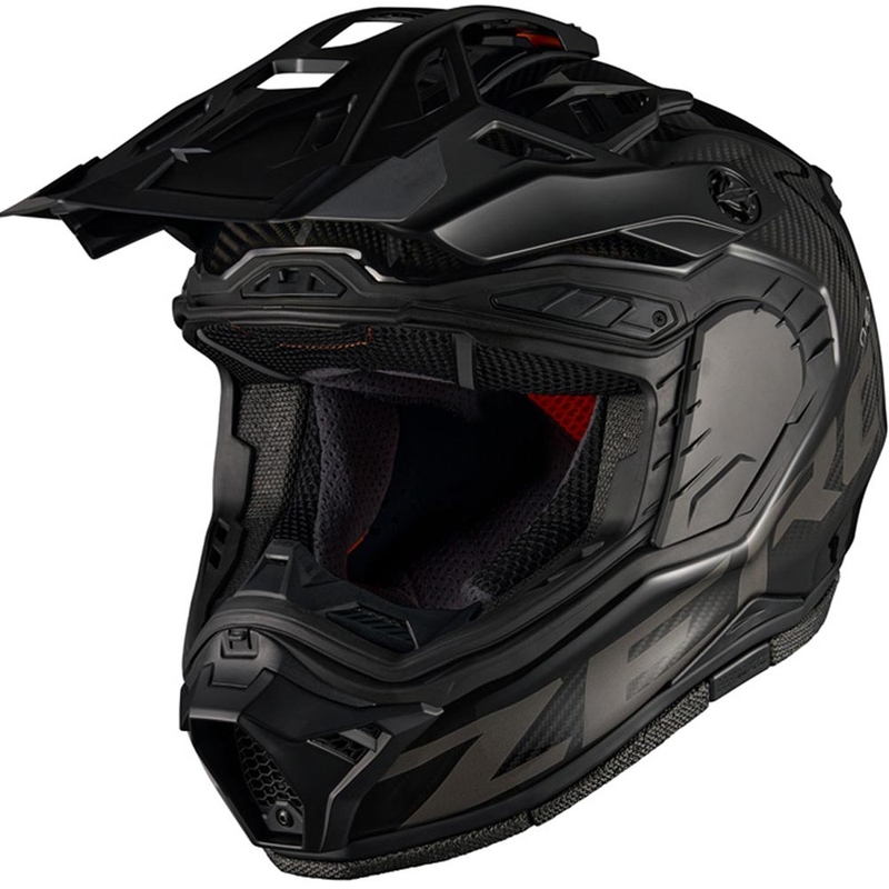 Enduro motociklo šalmas Nexx X.Rally Zero PRO juodas
