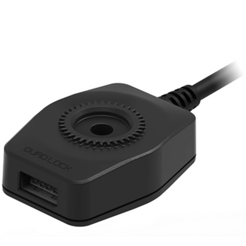 "Quad Lock®" motociklų USB įkroviklis
