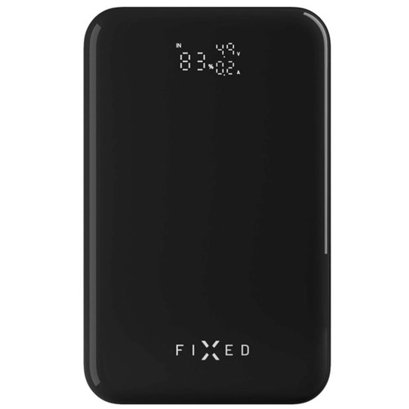 "Powerbank" "Fixed Zen 20 Pro" su LCD ekranu, juodas