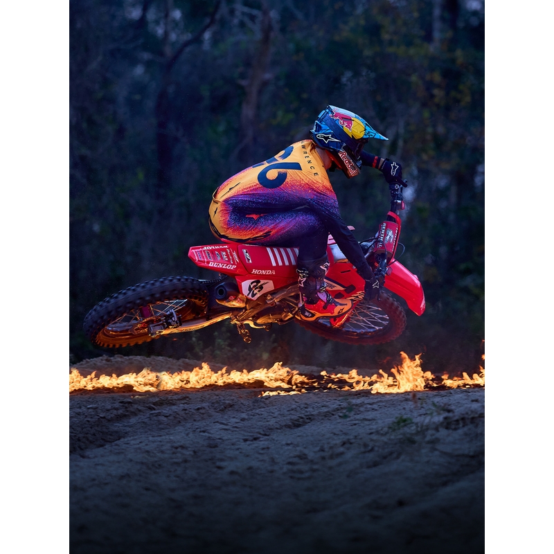 Alpinestars Supertech Limited Edition motokroso kelnės Black Hole - juodos