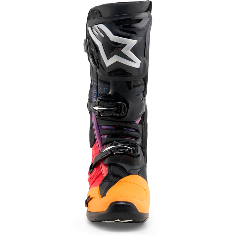 „Alpinestars Tech 10 Limited Edition“ motociklo batai „Black Hole“ – juodi