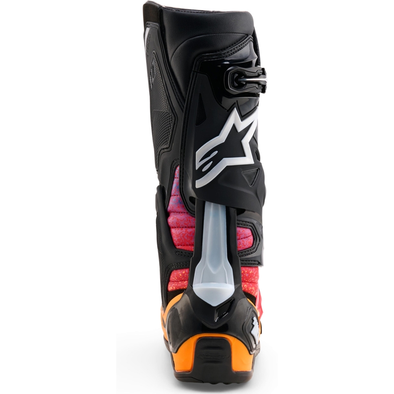 „Alpinestars Tech 10 Limited Edition“ motociklo batai „Black Hole“ – juodi