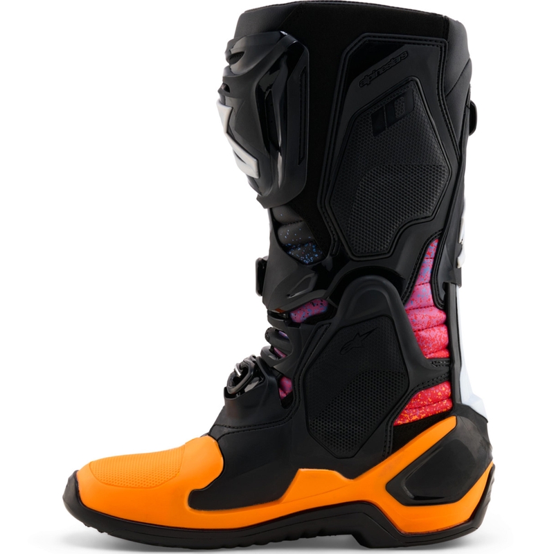 „Alpinestars Tech 10 Limited Edition“ motociklo batai „Black Hole“ – juodi