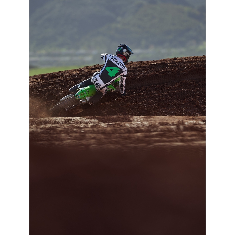 „Alpinestars Techstar“ riboto leidimo motokroso marškinėliai, „Wolf Dust“ smėlio-juodi
