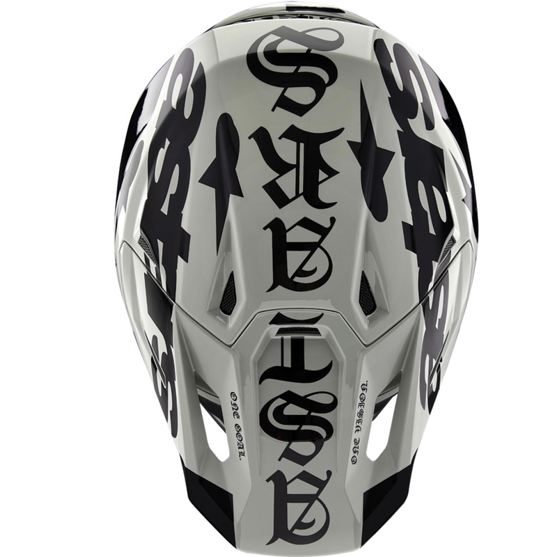 „Alpinestars Supertech S-M7“ riboto leidimo motokroso šalmas, „Wolf Dust“ smėlio-juodas