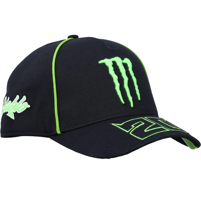 Monster Fabio Quartararo 20 Outline kepurė, juoda