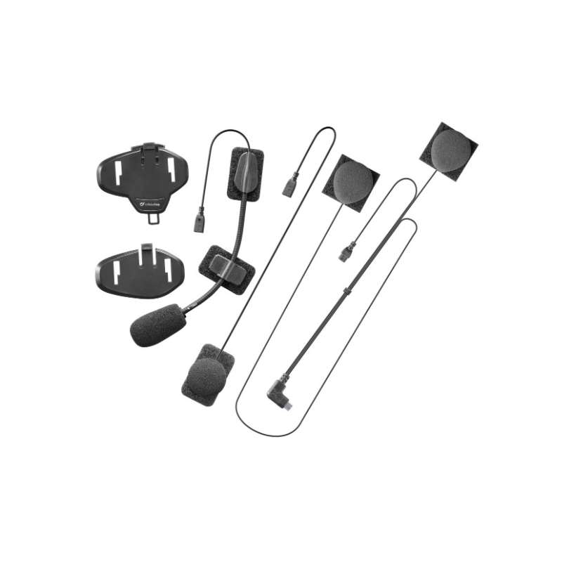 Garso rinkinys "CellularLine" interfonas, skirtas "Bluetooth" rinkiniams "Tour", "Sport", "Urban", "Link", "Avant