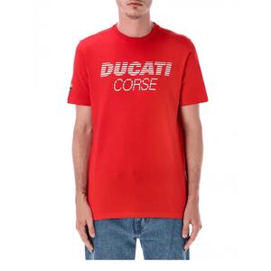 Marškinėliai Ducati Corse red